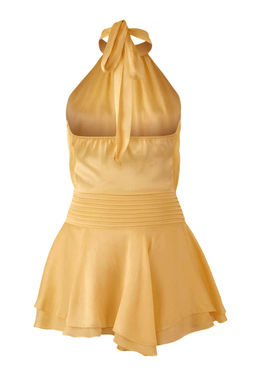 Sar? Super Mini Dokuma Elbise TWOSS25EL00894