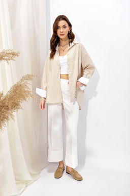 Блузка 4352 (бежевый)