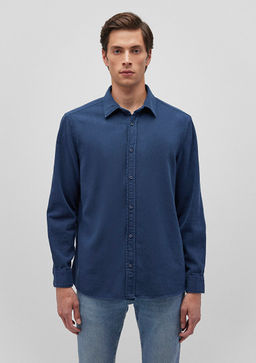 Lacivert Gomlek - Mavi фото 3