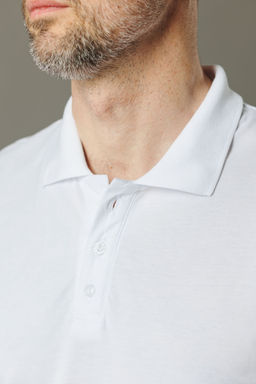 Спортивная футболка-поло 92% хлопок, 8% лайкра