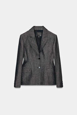 ZW COLLECTION DENIM BLAZER - Zara фото 14