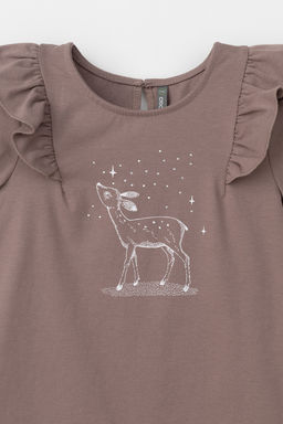 КР 5904/капучино к515 блузка (туника) для дев - Crockid фото 6