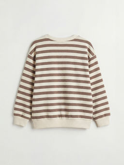 Bask?l? K?z Bebek Sweatshirt ve E?ofman Alt?