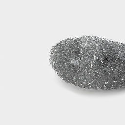 Цена за 10 шт. Губка для посуды Доляна, металлическая, 9×9×2 см