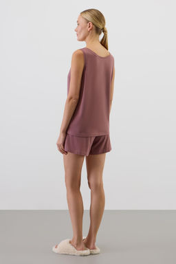 Е 20184/каштан пижама жен - Very neat фото 3