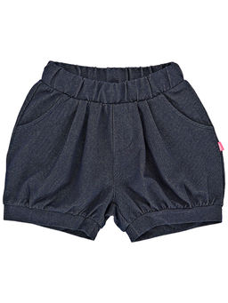 Шорты для девочки UD 0817 синий - Mini maxi фото 4