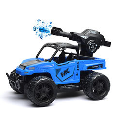 Машина с водяной пушкой, р/у, увет синий, 27 MGz, в коробке