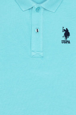 U. S. Polo Assn Мятная базовая футболка-поло для мальчиков - U.s. polo assn фото 3