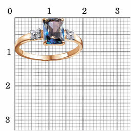 КОЛЬЦО 23815243ДМс - Красная пресня фото 2