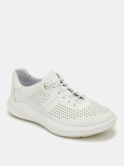 Полуботинки Ralf Ringer Sharm летние из кожи белые  фото 3