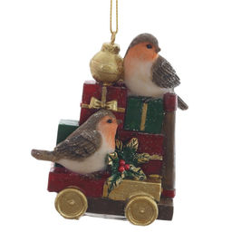 Фигурка декоративная подвесная "Птички", L6,5 W3 H8 см