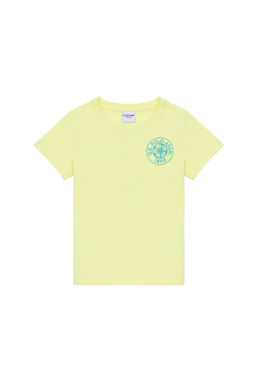 U. S. Polo Assn Детская светло-желтая футболка с круглым вырезом - U.s. polo assn фото 4