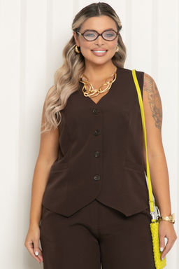 Жилет П-2252/5 - Леди агата фото 6