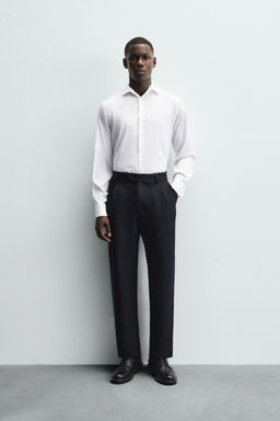 SLIM FIT SHIRT WITH CUFFLINKS