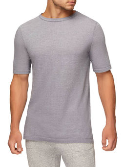 TEKSA Футболка мужская MSS 002 (в коробке) white-grey