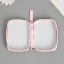 Шкатулка для хранения мелочей, украшений «Фруктовый Мяу», металл, на молнии, 9×6.5×3.3 см, МИКС