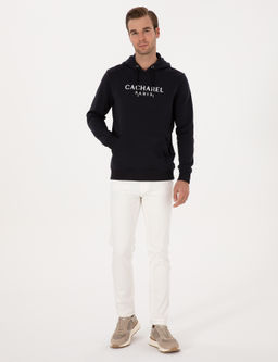 Lacivert Regular Fit Sweatshirt - Cacharel фото 4