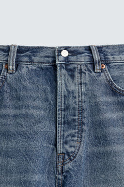 BERMUDA DENIM STRAIGHT FIT / Azul - Zara фото 10