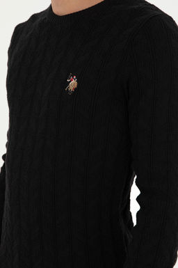 Мужской черный базовый свитер Неожиданная скидка в корзине - U.s. polo assn фото 7