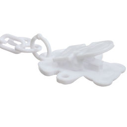 Пустышка ортодонтическая, с держателем, +6мес., цвет МИКС