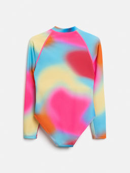 ACOOLA /  Купальник детский для девочек Insuda разноцветный  фото 2