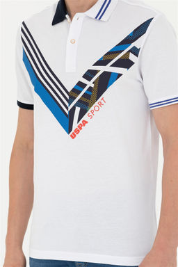 Мужская белая футболка - U.s. polo assn фото 6