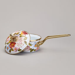 КОВШ AGNESS ЭМАЛИРОВАННЫЙ, СЕРИЯ ФЛАНДРИЯ, 14СМ / 0,9Л  фото 3