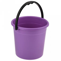 Ведро пластмассовое 3л, д18,5см, h17,5см, пищевое, полипропилен, цвета микс (Россия)