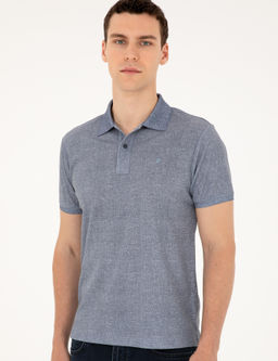 Lacivert Slim Fit Ti__rt - Pierre cardin фото 3