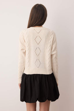 Tas Kurdele Cicek IslemeliTriko H?rka TWOAW26HI00032 - Trendyolmilla фото 4