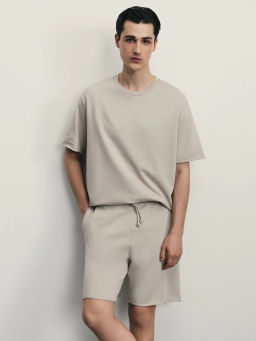 Футболка из плотного хлопка / Zarina фото 9