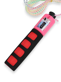 Скакалка спортивная ONLYTOP, 2.7 м, регулируемая, со счётчиком, цвет МИКС