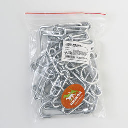 Цепь для привязи собак, сварные звенья, 1,8 м, калибр 40 мм, толщина проволки 3,6 мм - Пижон фото 6