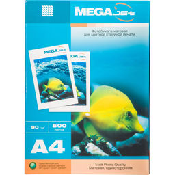Фотобумага для цв.струй.печ. ProMega (А4,90г,мат) уп. 500л(1457497)