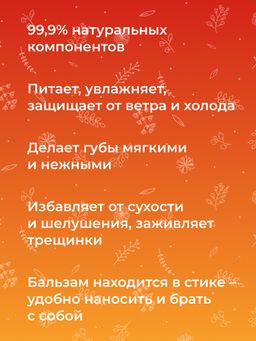 Бальзам для губ Ягодный - Siberina фото 9