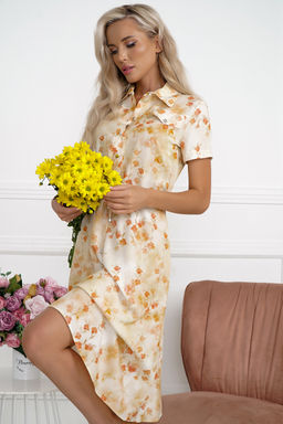 Платье Open Style 6879 желтый