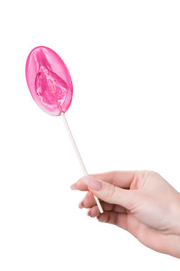 Леденец Sosuчki Вагинка Irish Cream, розовая, 50гр.