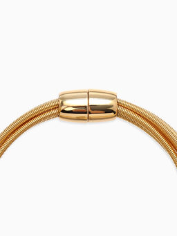 Набор 2 предмета: колье, браслет Бусина на нитях, цвет золото