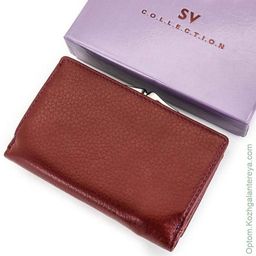 Маленький женский кожаный кошелек SV СВ 1000-1018 - Sergio valentini фото 4