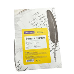 УЦЕНКА. Бумага писчая OfficeSpace А4, 60 г\м, 250л., белизна по ГОСТ 92% (OS4-250-60) ПОРВАНА упаковка