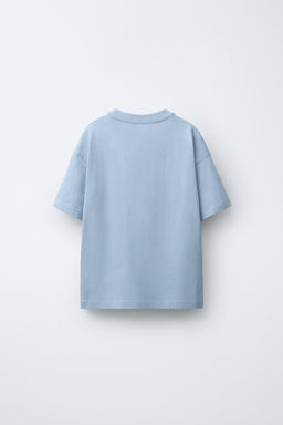 CAMISETA LISA / Azul pastel - Zara фото 2