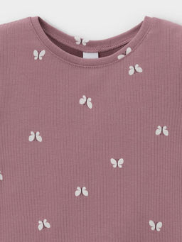 К 1652/темно-розовый 1512 Н066 пижама для дев