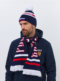 Шапка мужская RUSSIA 70M-RT-1833 - Addic фото 3