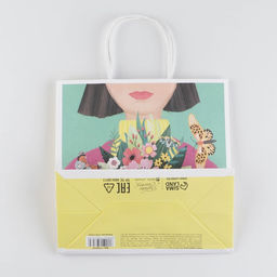 Цена за 2 шт. Пакет подарочный, упаковка, Весна, 22?22?11 см