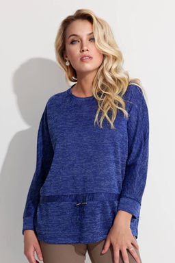 Блузка женская 4326/03/Васильковый меланж - Rise фото 4