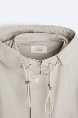 COTTON JACKET WITH HOOD - Zara фото 10