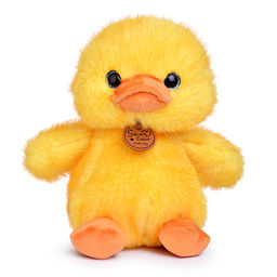 Мягкая игрушка "Утенок Кря с надписью" 24 см