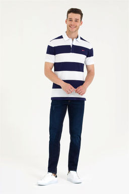 Мужская темно-синяя футболка - U.s. polo assn фото 11