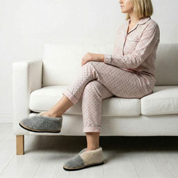 Тапочки-слипоны арт. М8/02-01 Муссон - Altro фото 2