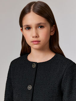 ACOOLA / Жакет детский для девочек Ivron_jk черный  фото 5